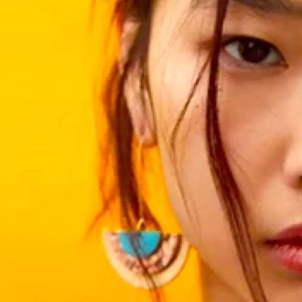 Crescent Drop Earrings - Picture 2 of 4